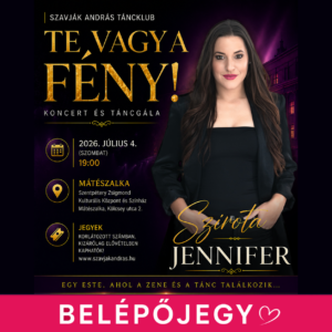 BELÉPŐJEGY – TE VAGY A FÉNY! KONCERT ÉS TÁNCGÁLA